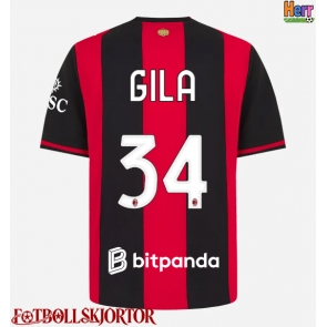 AC Milan Mario Gila #34 Hemmatröja 2026-27 Kortärmad